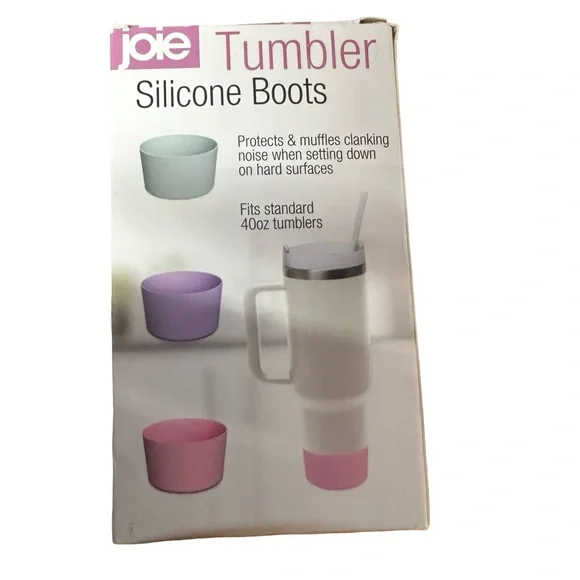 Joie Groovy Tumbler Silicone Boots 3 pk - Picture 3 of 3